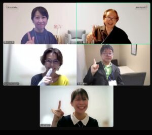 zoomミーティングの様子
