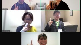 zoomミーティングの様子